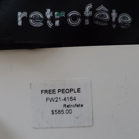 Retrofete Everly Jumpsuit Liquid Metallic Gunmetal Size S $585 NWT - Picture 7 of 15